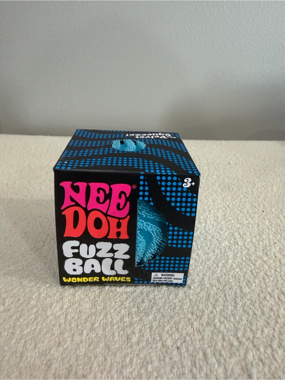 Nee Doh Fuzz Ball Wonder Waves - Blue